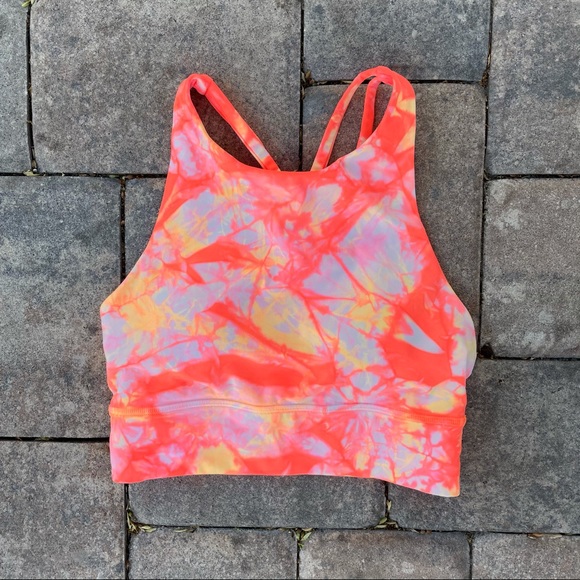 lululemon athletica Other - Lululemon tie dye sports bra size 4